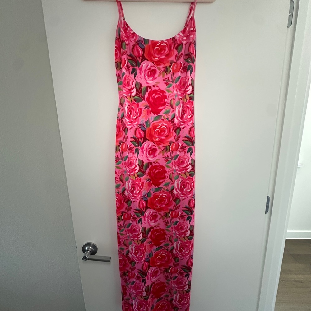 Runaway Pink Floral Dress